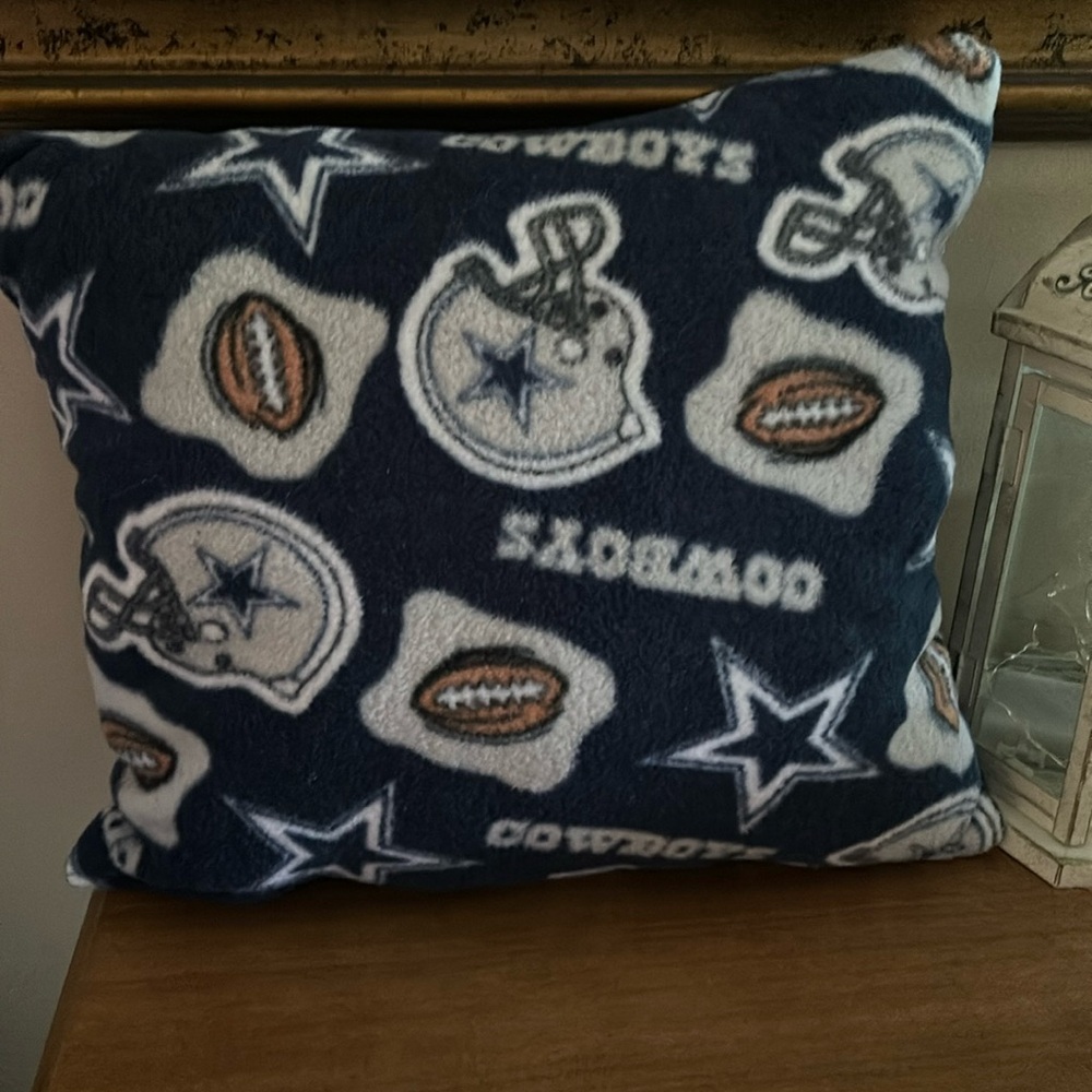 Cowboys fleece pillow